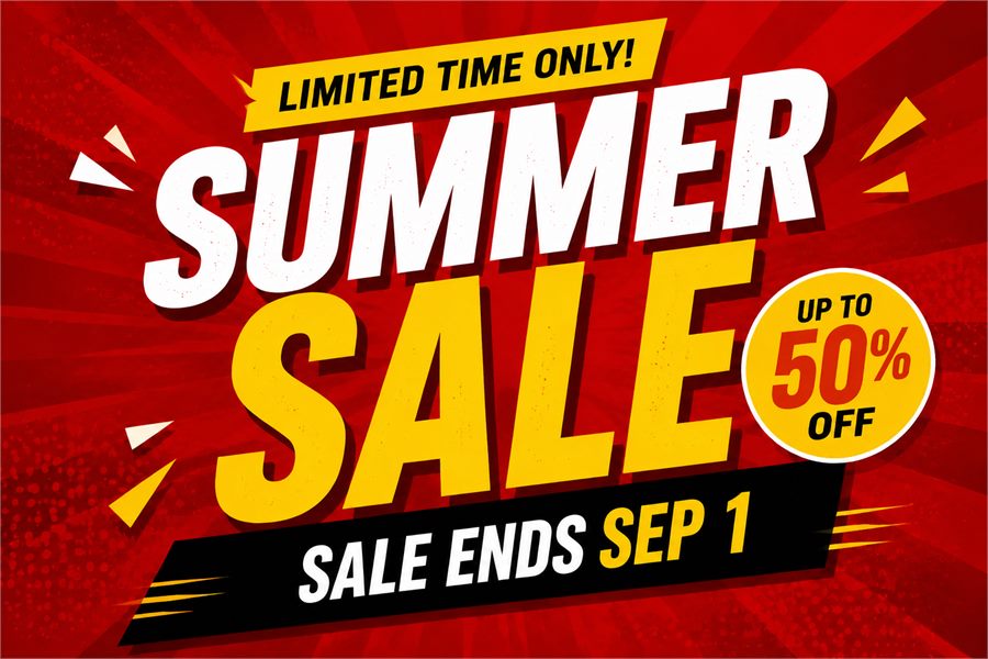 Summer sale promotion after changing the visible deadline to SALE ENDS SEP 1